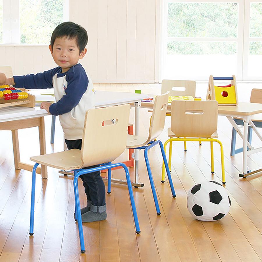ICHIBA 4脚セット PLETO Steel Chair スチールチェア キッズ ICHIBA 4脚セット PLETO Steel Chair スチールチェア キッズ