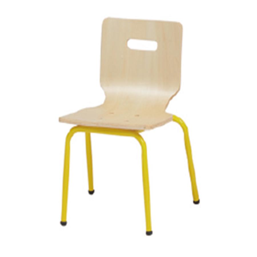 ICHIBA 4脚セット PLETO Steel Chair スチールチェア キッズ ICHIBA 4脚セット PLETO Steel Chair スチールチェア キッズ