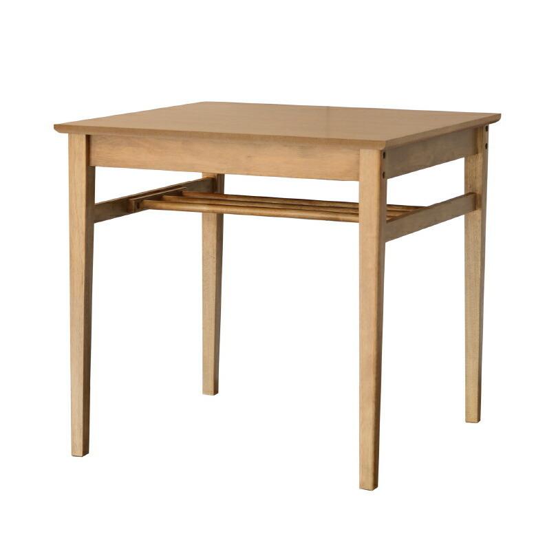 ICHIBA（市場） ダイニングテーブル 幅75cm 2人用 木製 コンパクト 新