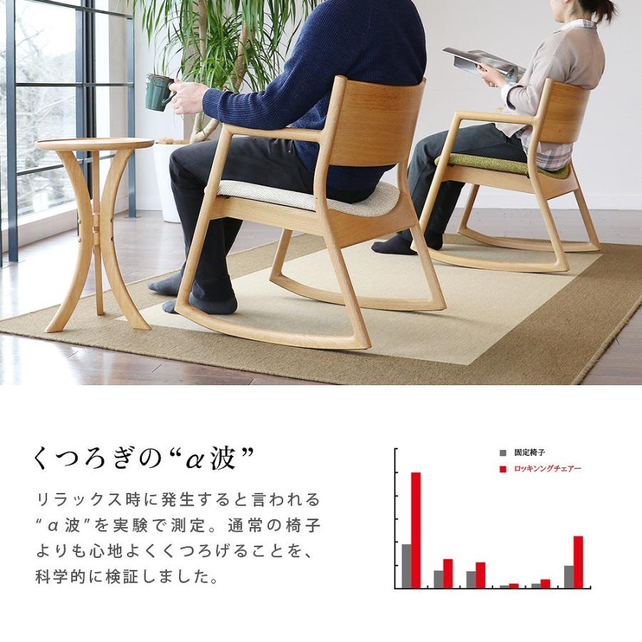 ICHIBA 国産 ロッキングチェア プレゼント 贈り物 敬老の日 誕生日