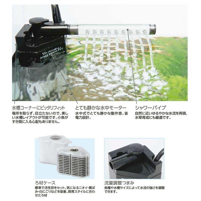 水作 スペースパワーフィットプラスm ホワイト 水中ポンプ式フィルター 有限会社高知熱帯魚サービス 通販 Yahoo ショッピング