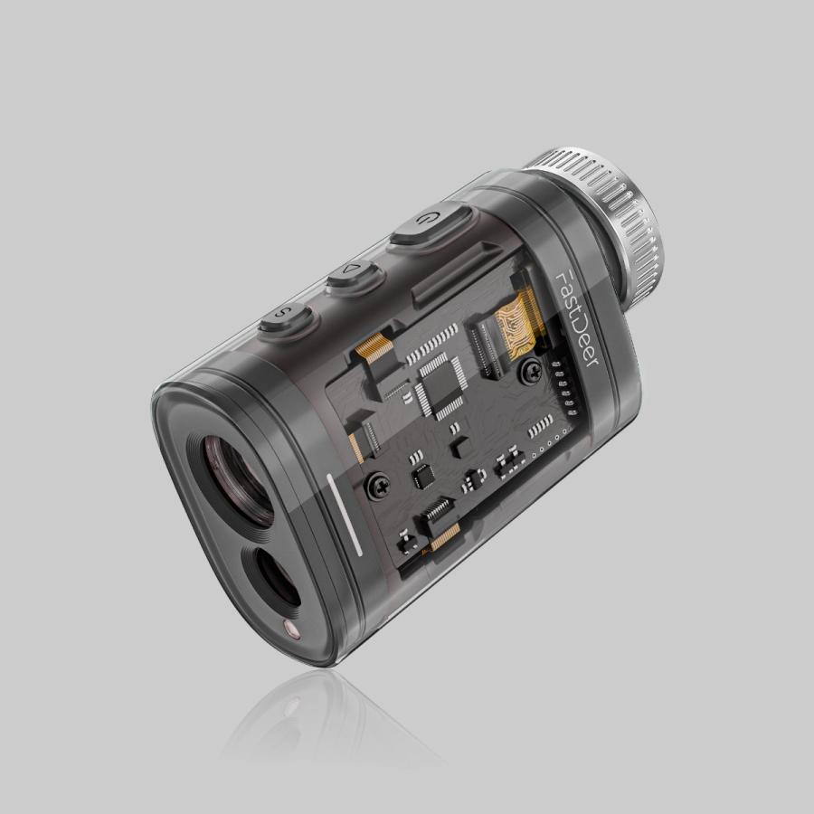 FastDeer C2 Pro ゴルフ レーザー距離計 高低差 スロープ 光学6.3倍