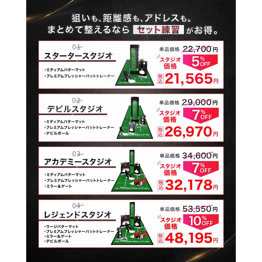 PuttOUT パットアウト プレミアムプレッシャーパットトレーナー
