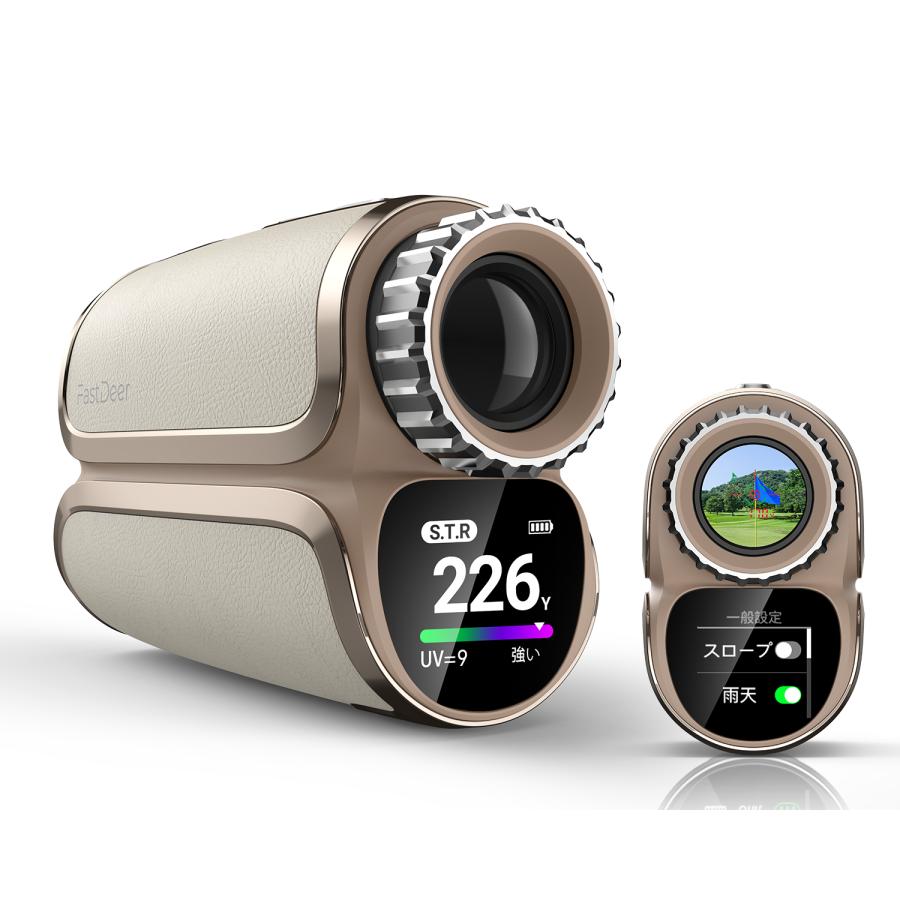 公式 FastDeer S2 ゴルフ 距離計 高精度 レーザー距離計 高低差