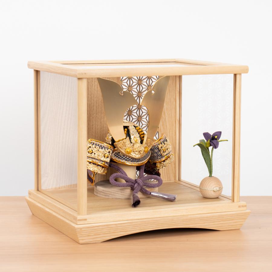 五月人形 コンパクト おしゃれ 兜 かわいい シンプル てづくり 木製