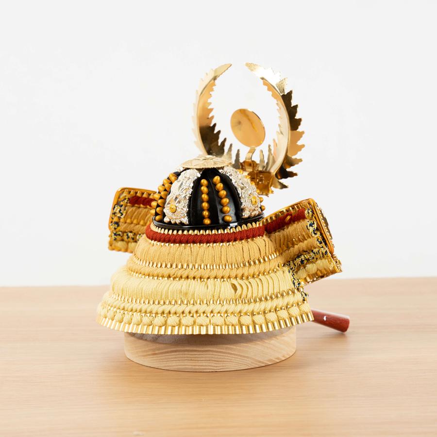 五月人形 コンパクト おしゃれ 兜 かわいい シンプル てづくり 木製