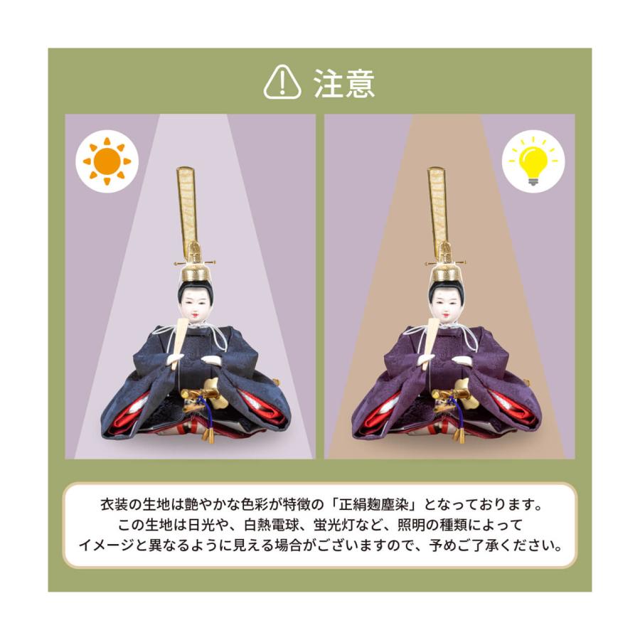 ことのひな人形（3A-0111）（あかね）麻の葉　円ケース　銀　ケース飾り　コンパクトな雛人形　ひな祭り　雛人形　ひな人形　コンパクト　おしゃれ　インテリア