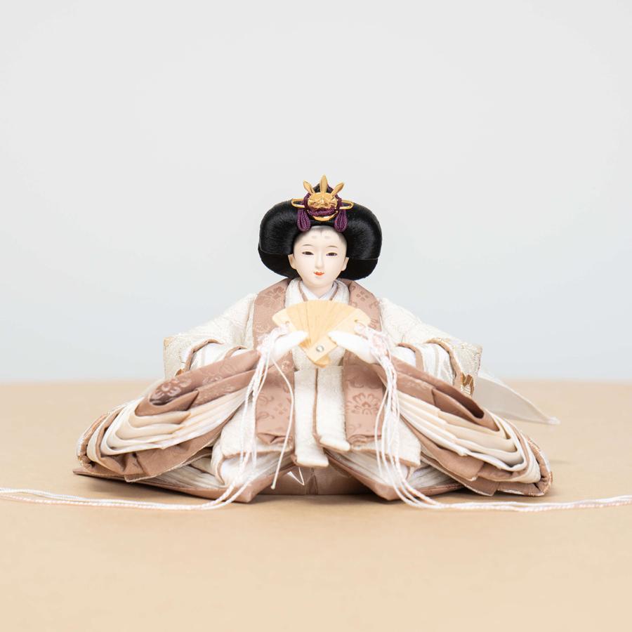 お雛様 雛人形 かわいい コンパクト おしゃれ 雛祭り 初節句 てづくり 木製 国産 天然木 モダン ひな人形 女の子 収納飾り ことのひな人形 3F-0310