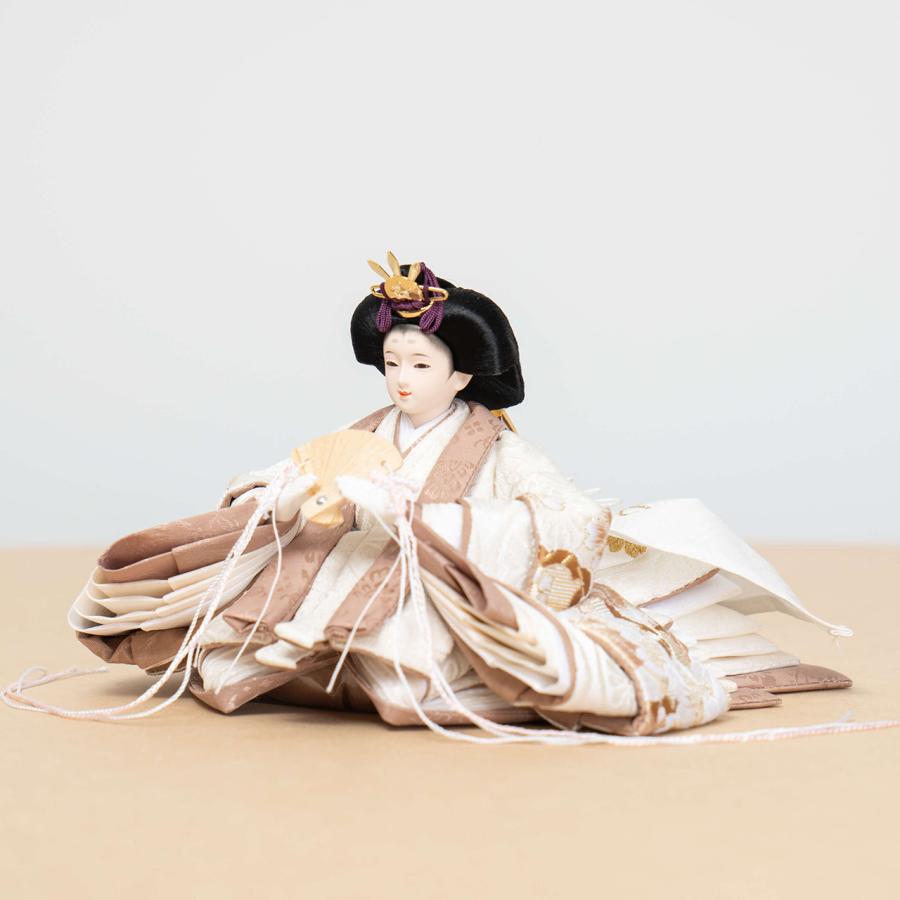 お雛様 雛人形 かわいい コンパクト おしゃれ 雛祭り 初節句 てづくり 木製 国産 天然木 モダン ひな人形 女の子 収納飾り ことのひな人形 3F-0310
