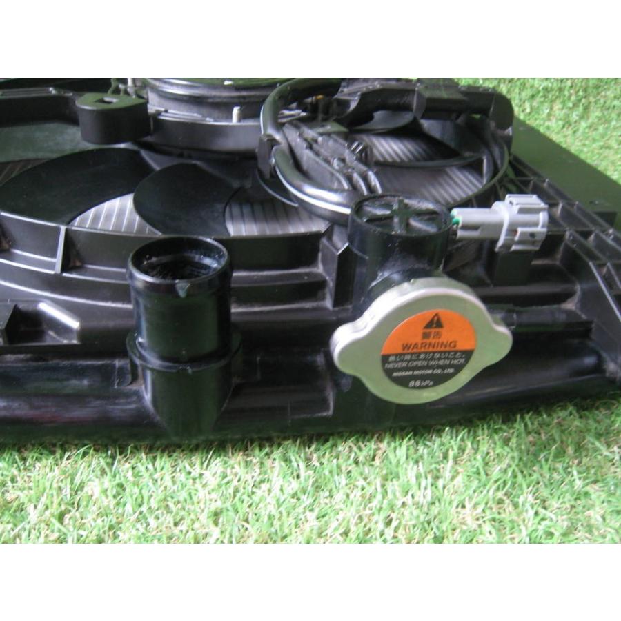 ファン付きラジエーター 日産☆キューブ Z12 ラジエーター／ファン モーター付き カルソニック