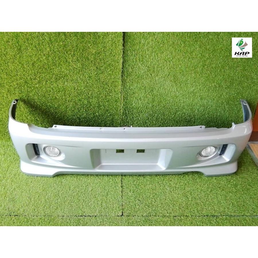 ダイハツ☆ムーヴ L900S 純正 リアバンパー シルバー 【個人宅配送不可