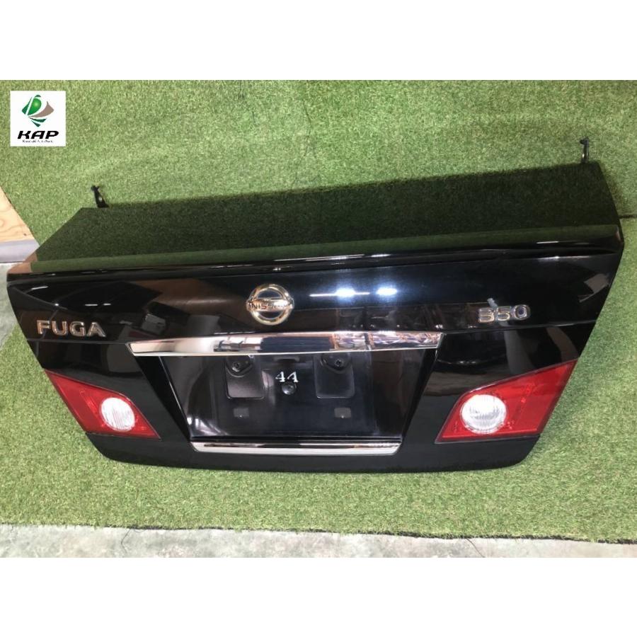 トランクパネル 日産 フーガ 2008年式 DBA-PY50 日産☆フーガ PY50 前期 トランク ブラック 【個人宅配送不可】 : 株式