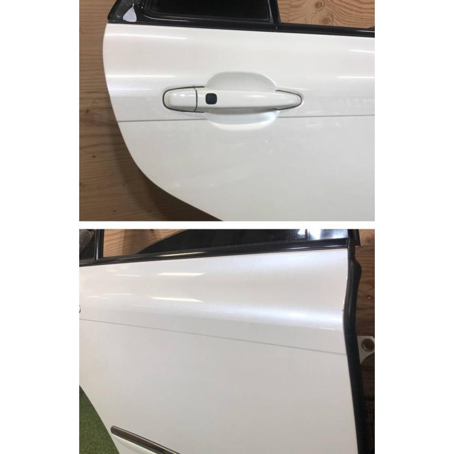 トヨタ☆クラウン マジェスタ UZS186 右リアドア ホワイトパール