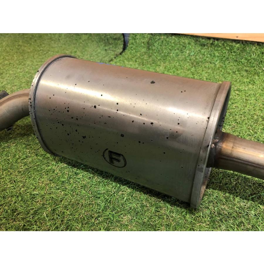 geフィット　中間マフラーセット 純正中間パイプ取付（ストレート加工）（ホンダ フィット（RS