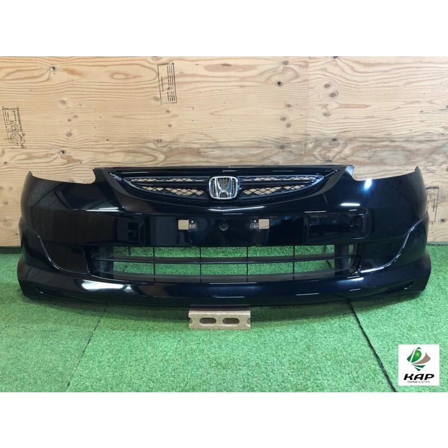 ホンダ☆フィット GD1 純正 フロントバンパー 純正エアロ付き ナイト  