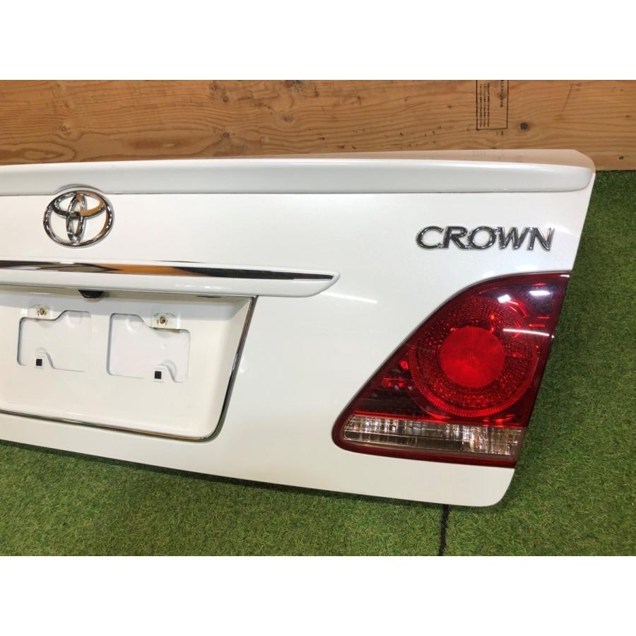 トヨタ☆クラウン アスリート GRS184 トランク ホワイトパール
