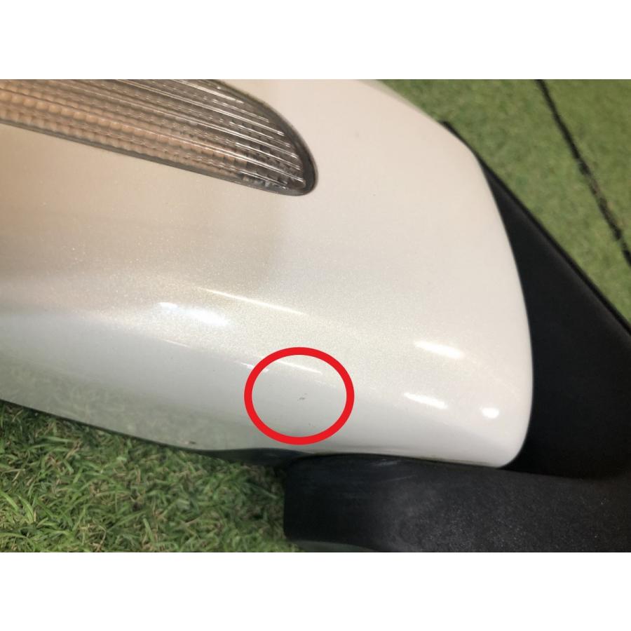 タントダイハツミラー右　パールホワイト ダイハツ☆タント L375S 純正 右ドアミラー パールホワイトIII／W24 SR