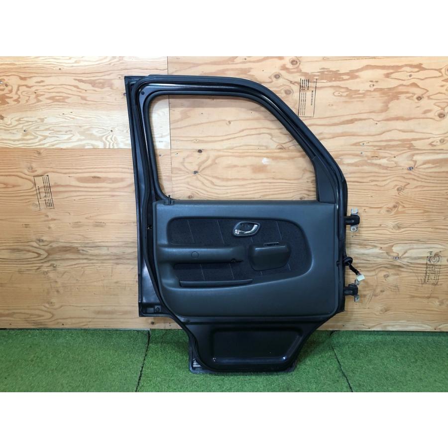 スズキ☆エブリィワゴン DA62W 純正 左フロントドア ブルーイッシュ