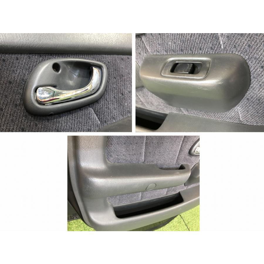 スズキ☆エブリィワゴン DA62W 純正 左フロントドア ブルーイッシュ