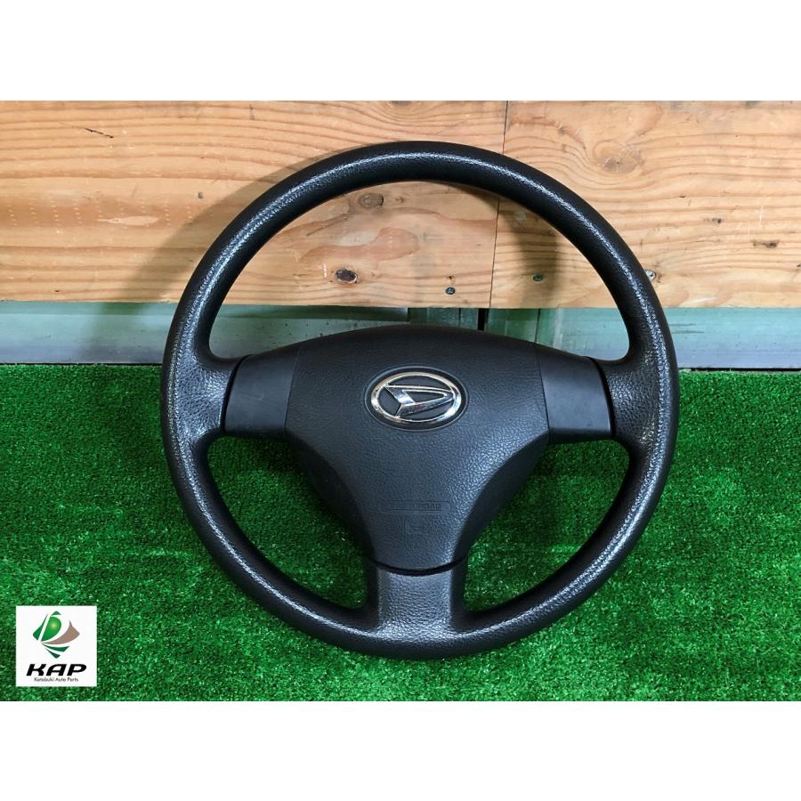 ダイハツ☆ムーヴ L175S 純正 ステアリング／ハンドル パット付き  