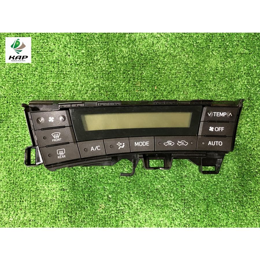 トヨタ☆プリウス ZVW30 純正 エアコンスイッチ パネル 75D725 : 株式