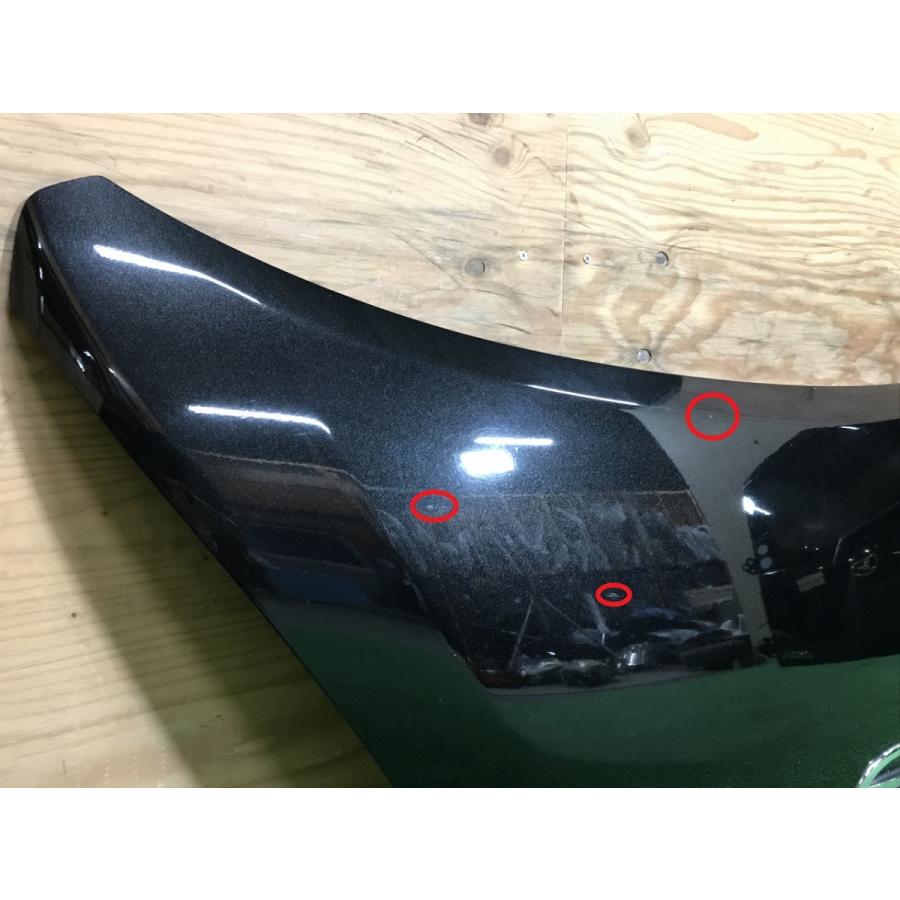 ダイハツ☆ムーヴ LA100S 純正 ボンネット ブラックメタリック／X07