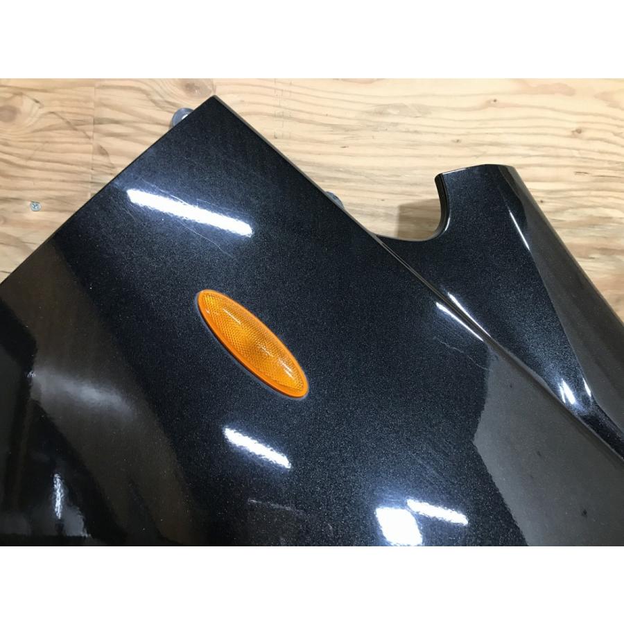 ダイハツ☆ムーヴ LA100S 純正 フェンダー 右 ブラックメタリック／X07