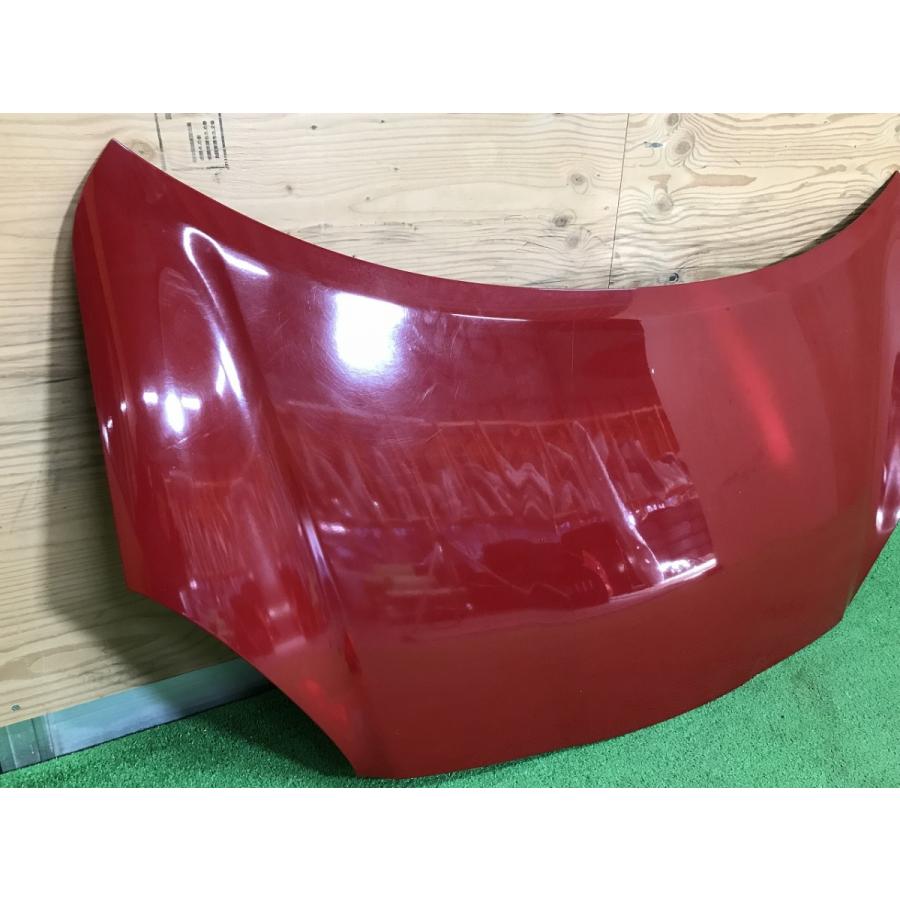 日産☆マーチ DBA-K13 純正 ボンネット バーニングレッド／AX6 【個人