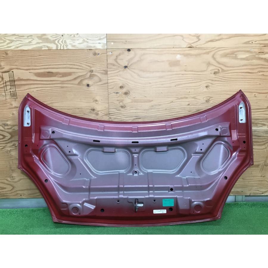日産☆マーチ DBA-K13 純正 ボンネット バーニングレッド／AX6 【個人