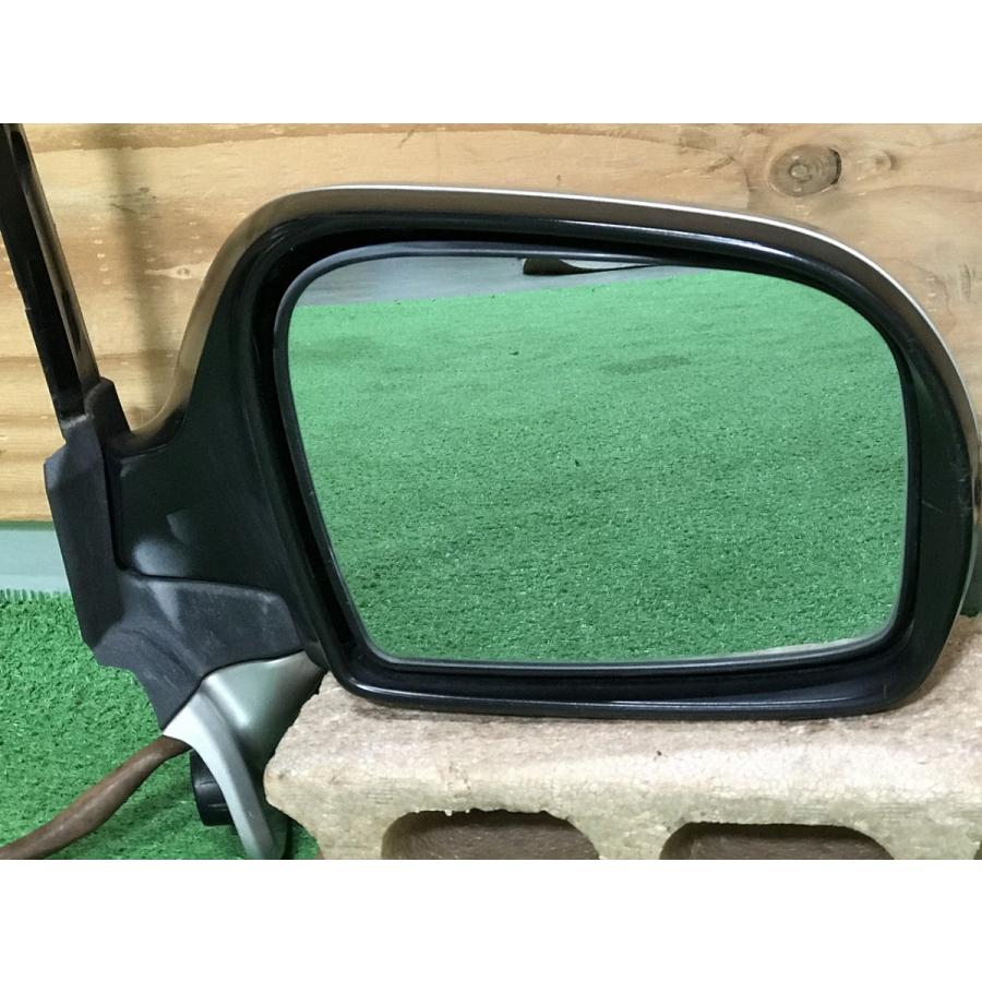 アナカラーインターステラ スバル☆ステラ RN1 純正 右ドアミラー シャンパンメタリック／B5P 9P