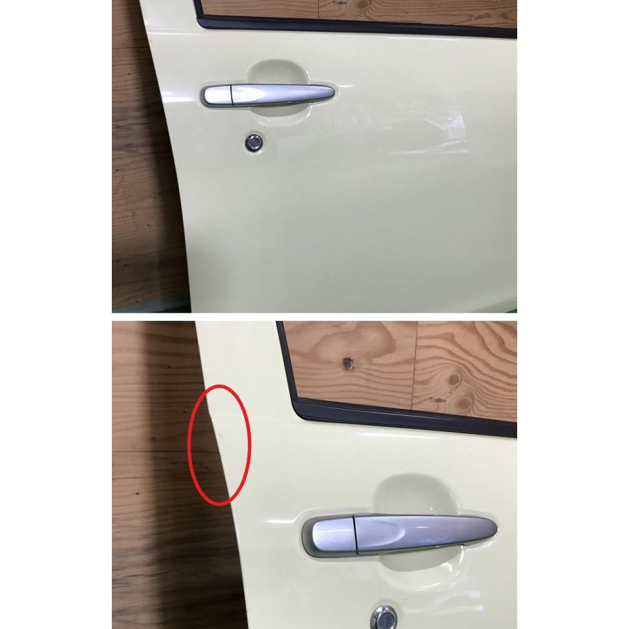 ダイハツ　ミライース　LA300S　右リアドア　中古品　補修済　サーフェイサー仕上げ　色　T19　コットンアイボリー　品番67003-B2191 ダイハツ☆ミライース LA300S 右フロントドア コットンアイボリー／T19