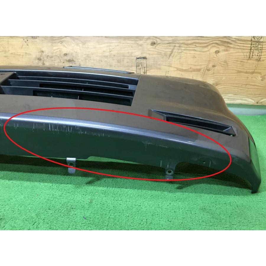 三菱☆ekスポーツ H81W 純正 フロントバンパー ミディアムグレー／A38