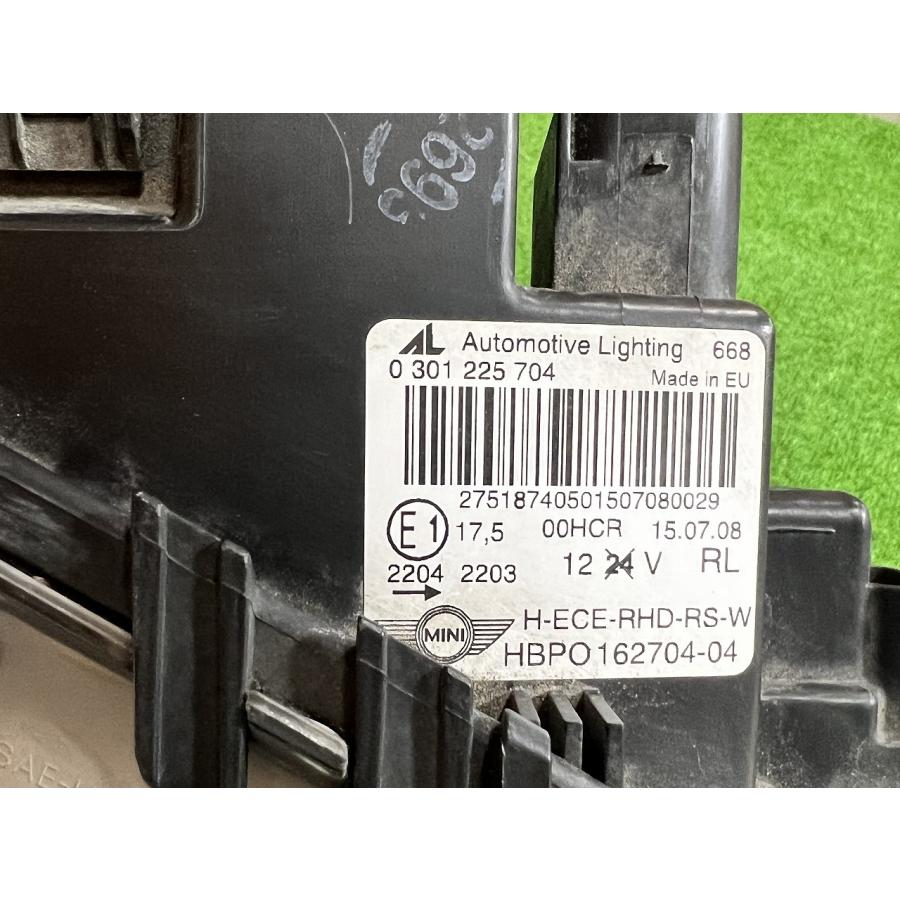 BMW☆MINI／ミニ ONE R56 ABA-ME14 純正 右 ヘッドライト 0301225704