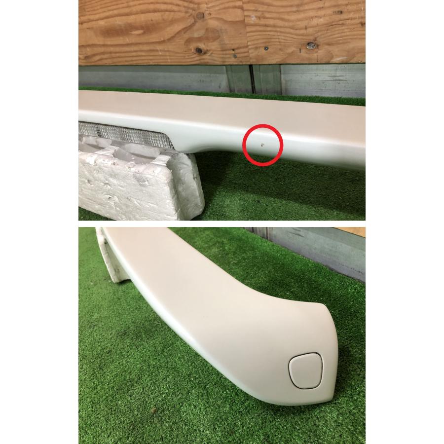 スズキ☆ワゴンR MH21S 純正 リアスポイラー パールホワイト／Z7T