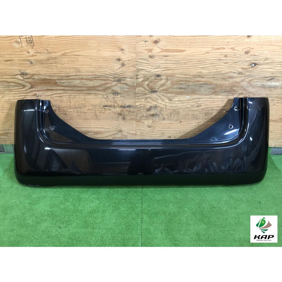 新品同様！L375S　タント　X06リアバンパー ダイハツ☆タント L375S 純正 リアバンパー ブラックマイカ／X06 52159