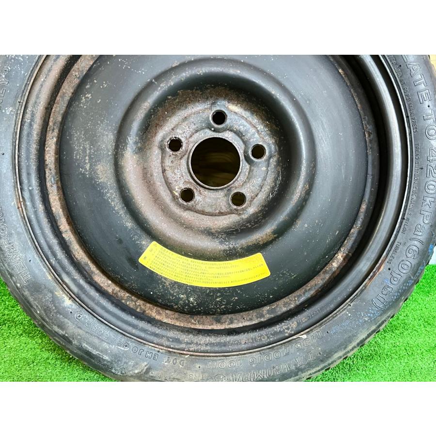 スバル レガシィ 純正 スペアタイヤ／応急用スペアタイヤ BRIDGESTONE