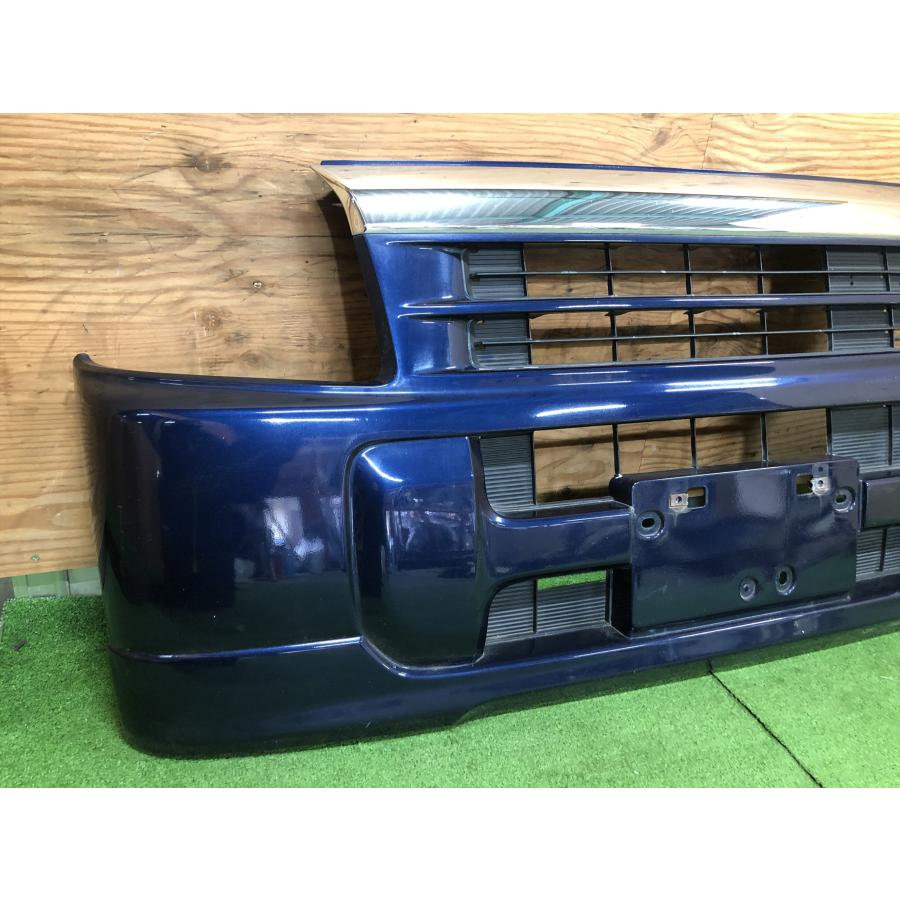 ホンダ☆バモス HM1 純正 フロントバンパー エターナルブルーパール