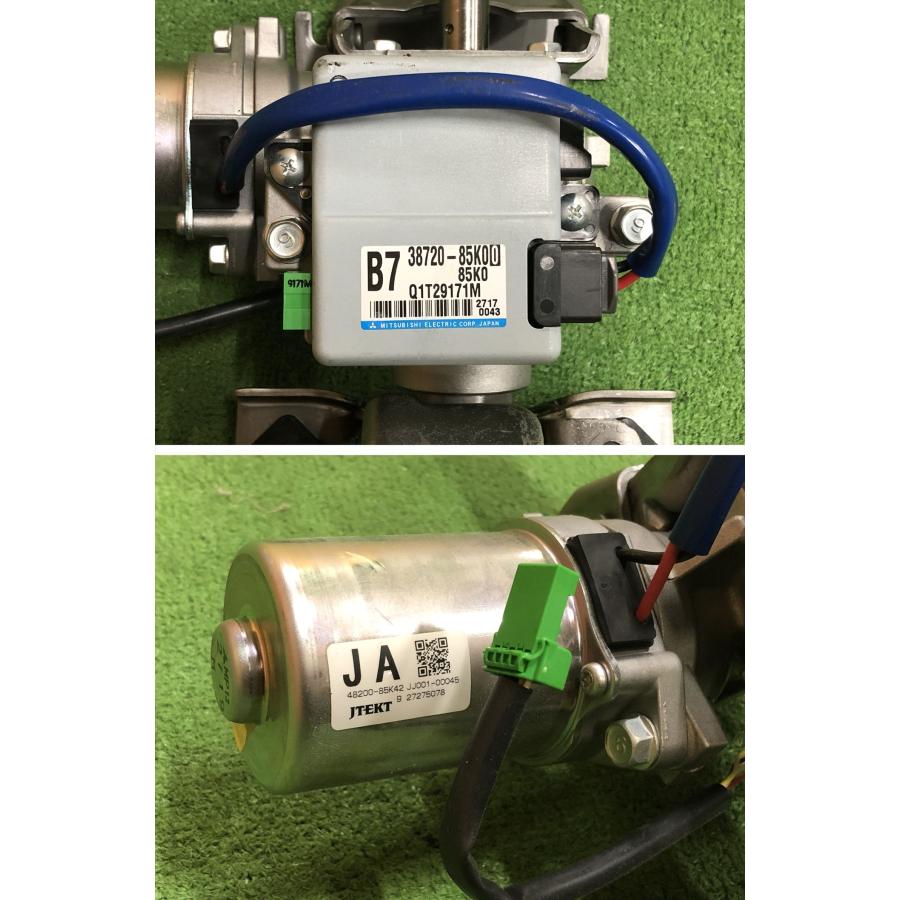 スズキ☆ラパン HE22S ステアリングコラム モーター付き 38720