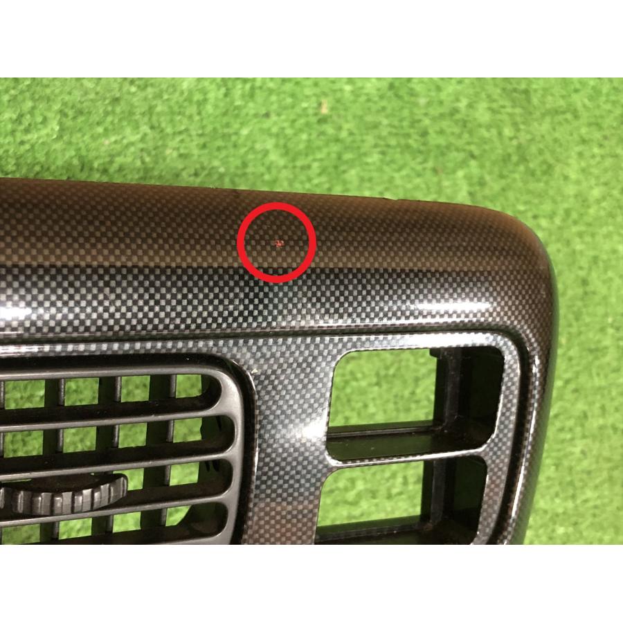 ホンダ☆バモス ターボ HM1 カーボン調 オーディオパネル／センター