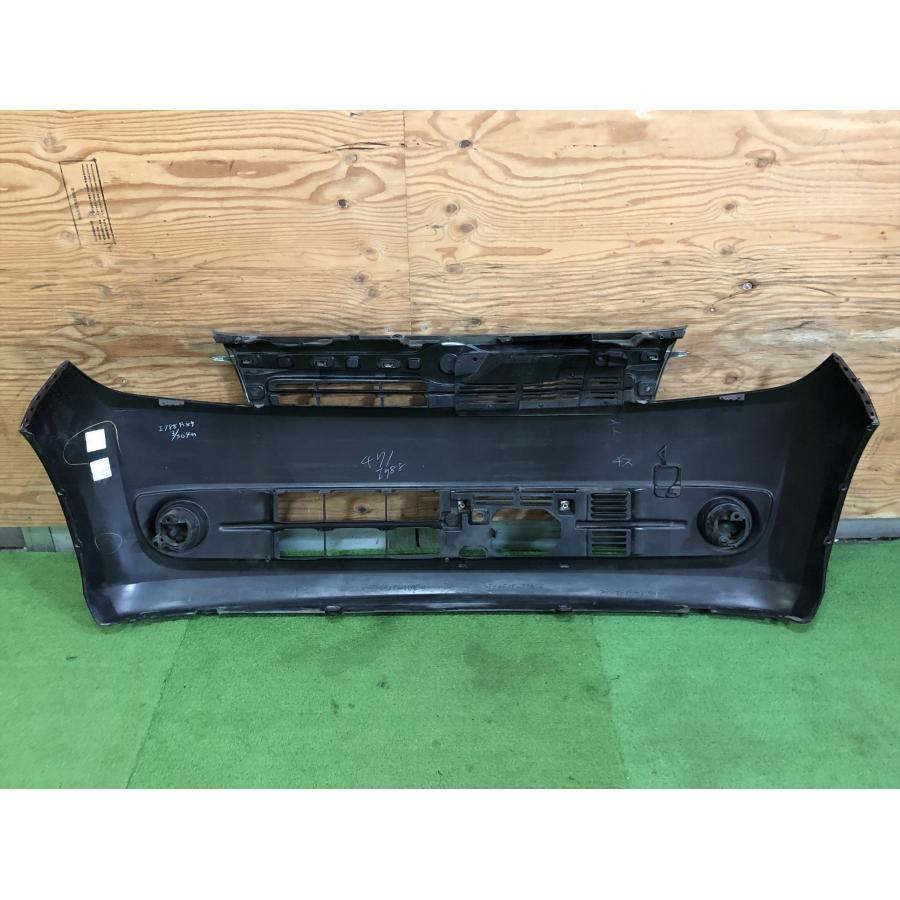 ダイハツ☆ミラ カスタム L275S 純正 フロントバンパー プラムブラウン