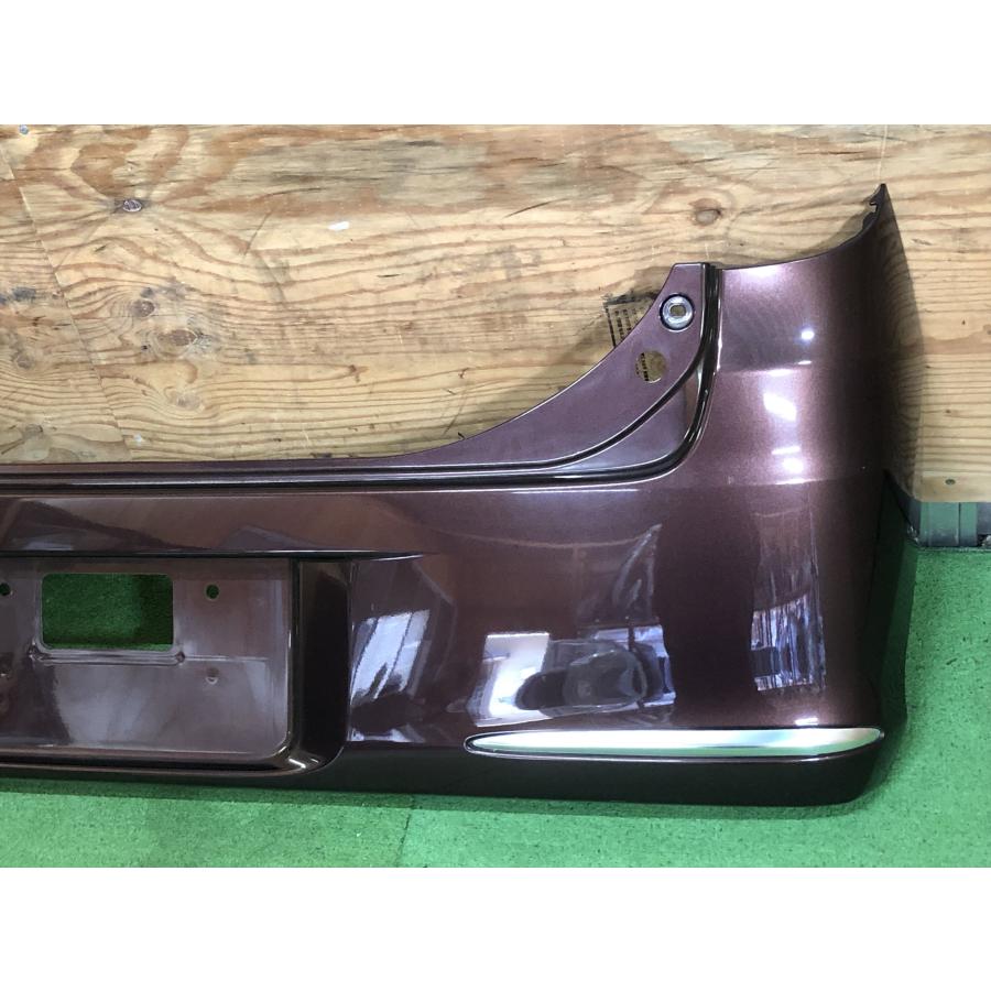 ダイハツ☆ミラ カスタム L275S 純正 リアバンパー プラムブラウン