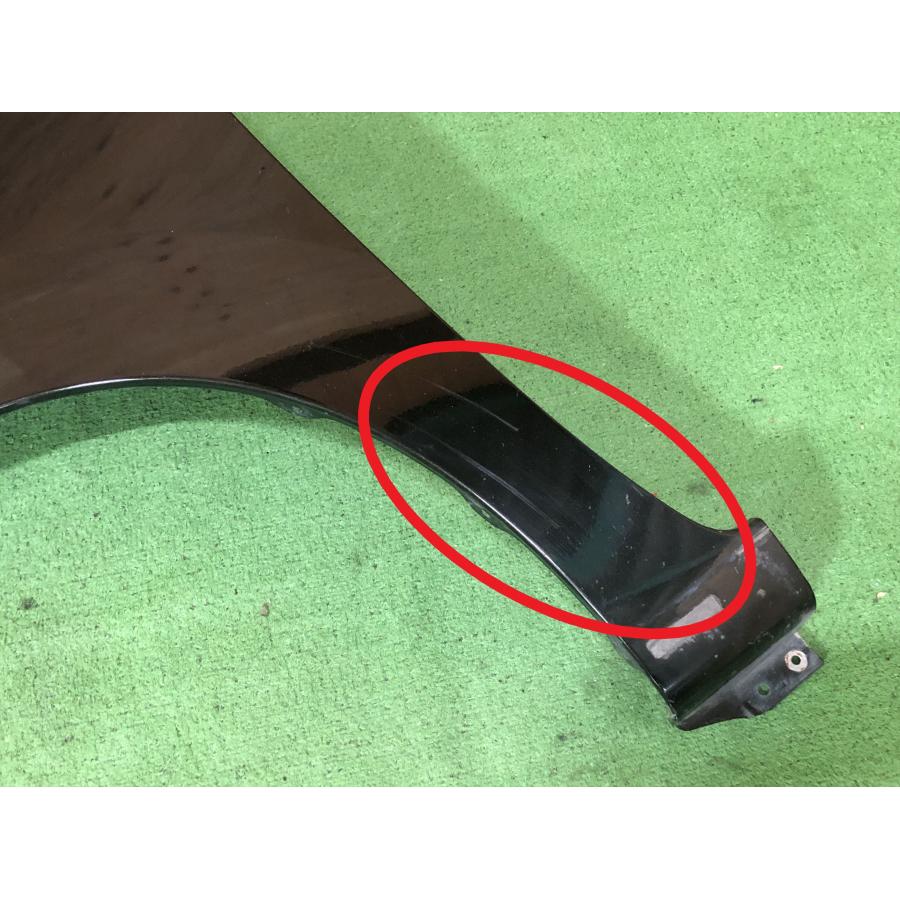 スズキ☆ワゴンR スティングレー MH23S 左フェンダー スパークブラック
