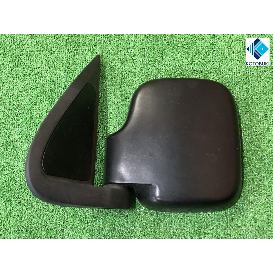 ダイハツ☆ハイゼット S200V 純正 左ドアミラー 素地／ブラック