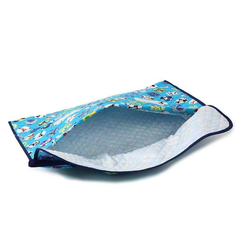 防災頭巾カバー日本製 キルティング 花柄 紫陽花 ピンク 可愛い