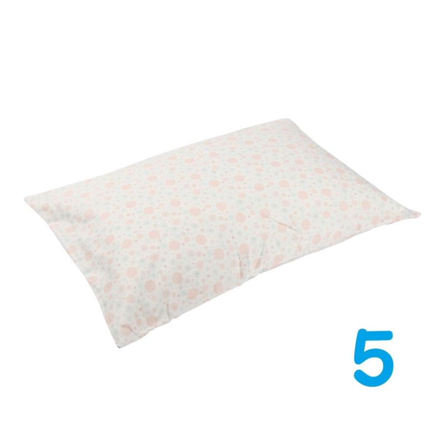 花柄オシャレ 2重ガーゼ 枕カバー 43×63cm YKK ファスナー付 綿100