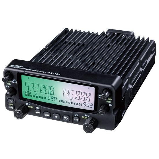 ALINCO DR-735HS VHF/UHFトランシーバー ALINCO（アルインコ） DR-735HS セパレ−トキット付属 144，430MHz