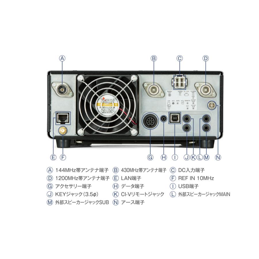 【美品】アイコム　IC-9700　50ｗ機 ICOM（アイコム） IC-9700 50Wアマチュア無線機 : コトブキ無線CQ