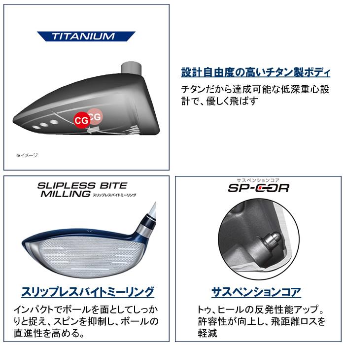 （2024 新作 最新モデル）（女性用・レディースモデル）ブリヂストン BRIDGESTONE B-LD ３番ウッド ビーレディ フェアウェイウッド (BTPB1W)(2024年4月5日発売)_1
