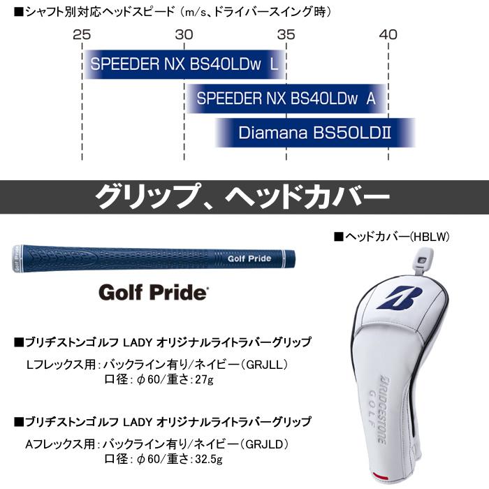 （2024 新作 最新モデル）（女性用・レディースモデル）ブリヂストン BRIDGESTONE B-LD ３番ウッド ビーレディ フェアウェイウッド (BTPB1W)(2024年4月5日発売)_5