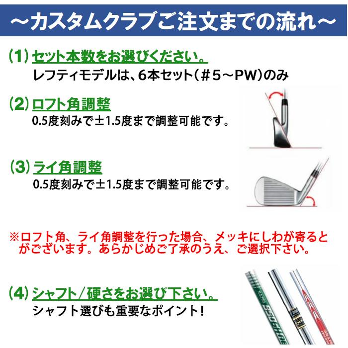 (2024 レフティモデル カスタム)ブリヂストン BRIDGESTONE 242CB+ アイアン6本セット(#5-PW)スチールシャフト/N.S.PRO MODUS3 TOUR 115(2024年11月8日発売)_7